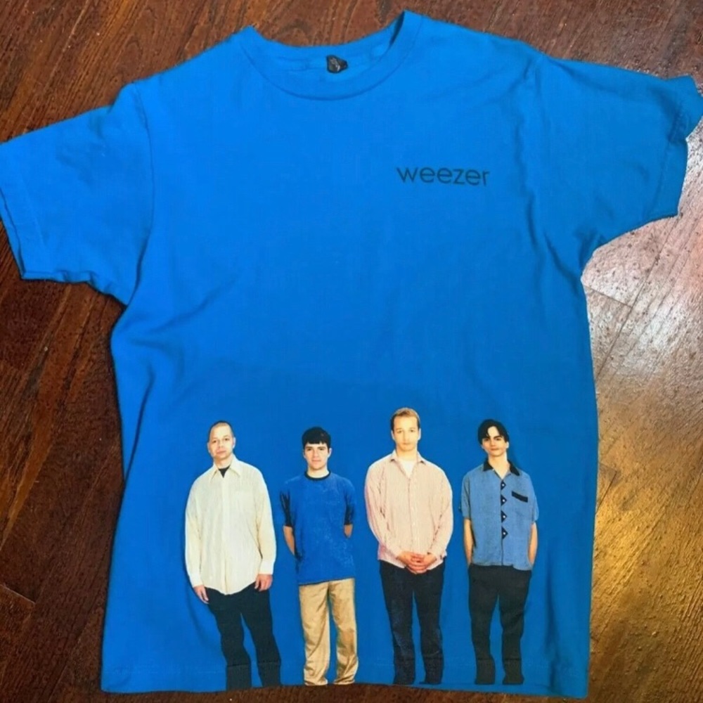 Vintage Weezer Blue Album t shirt size medium